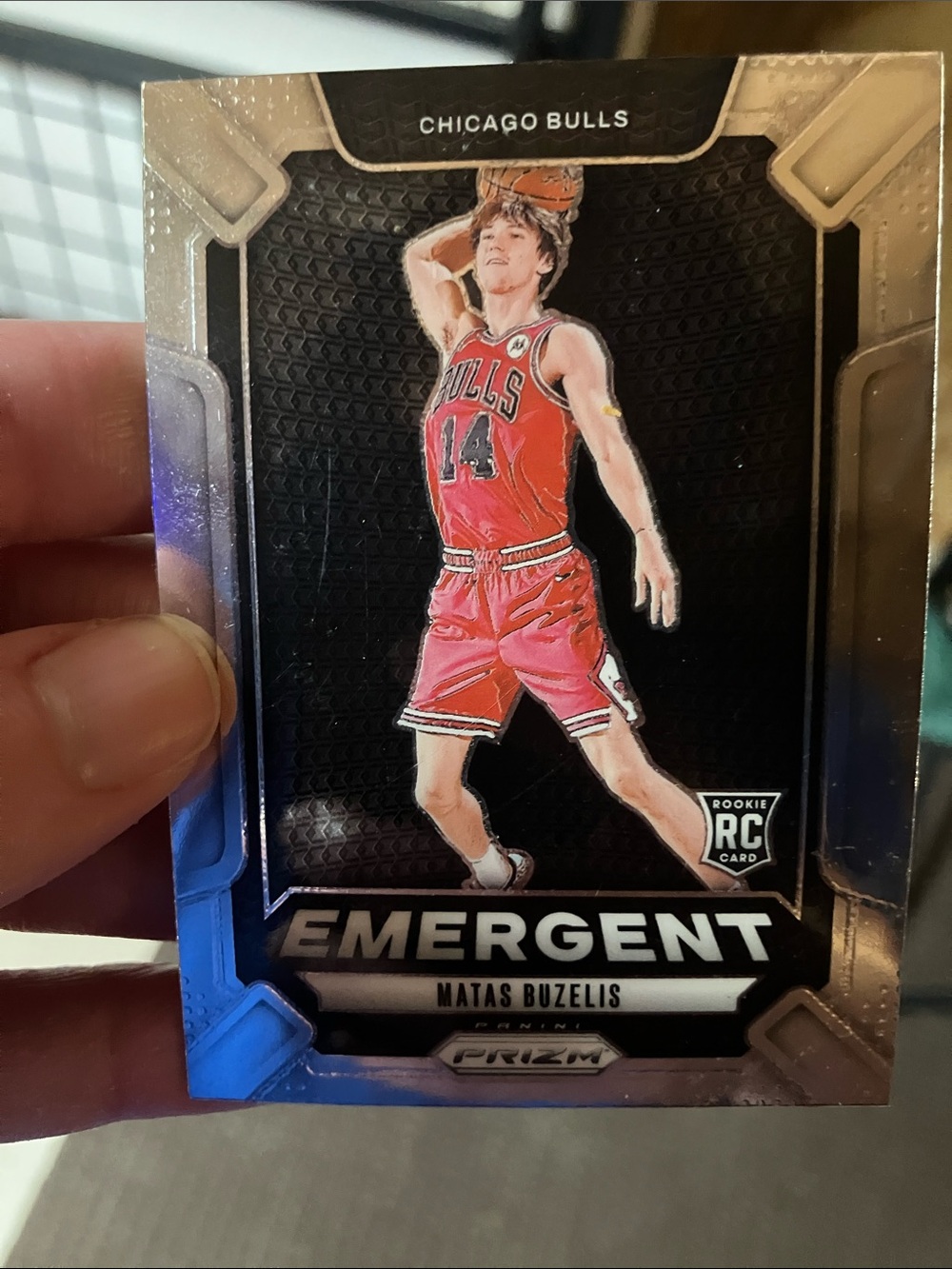 2024-25 Panini Prizm #7 Matas Buzelis Emergent Card
